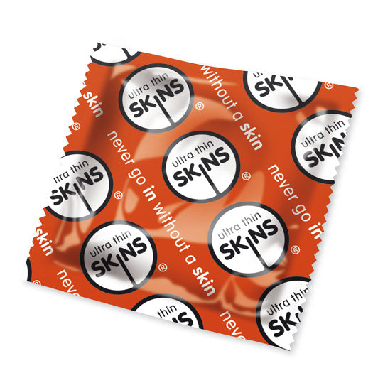 Skins Ultra Thin Condoms x50 (Red) - Kinky Betty's - 
